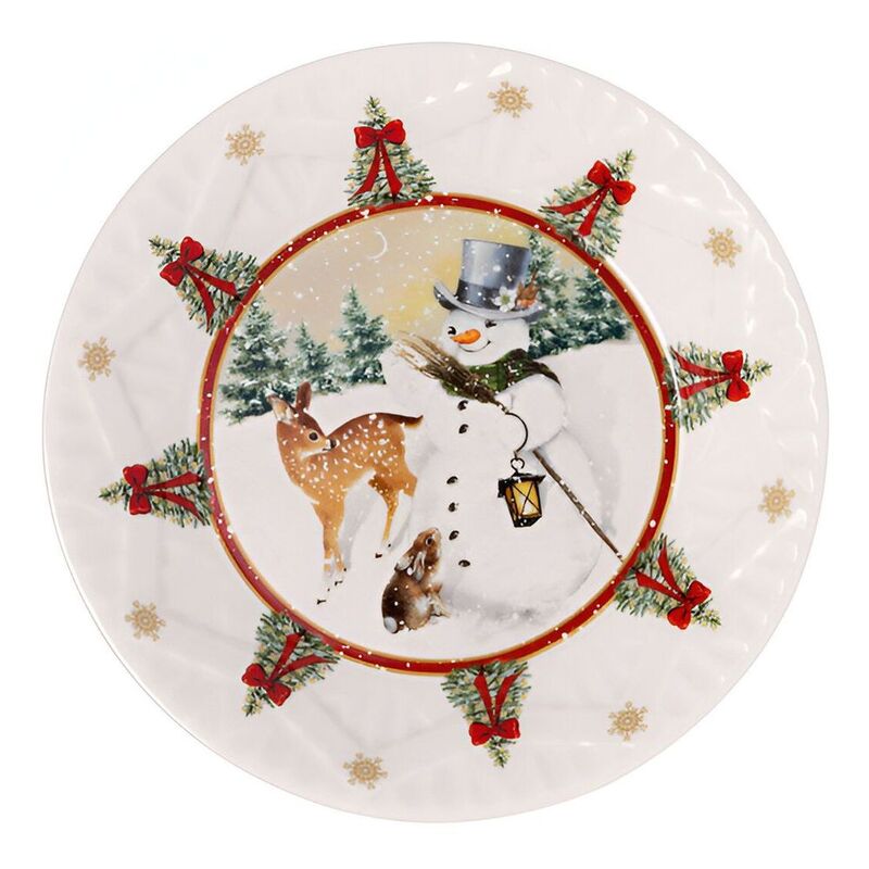 Villeroy & Boch Small Bowl - Snowman with Animals (17 cm)