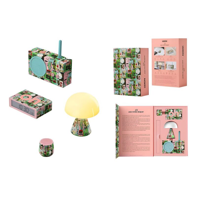 Lexon Gift Set Lexon X Jean-Michel Basquiat In Italian (Mina M / Flip+ / Tykho 3) Lexon Gift Set Lexon X Jean-Michel Basquiat In Italian (Mina M / Flip+ / Tykho 3)