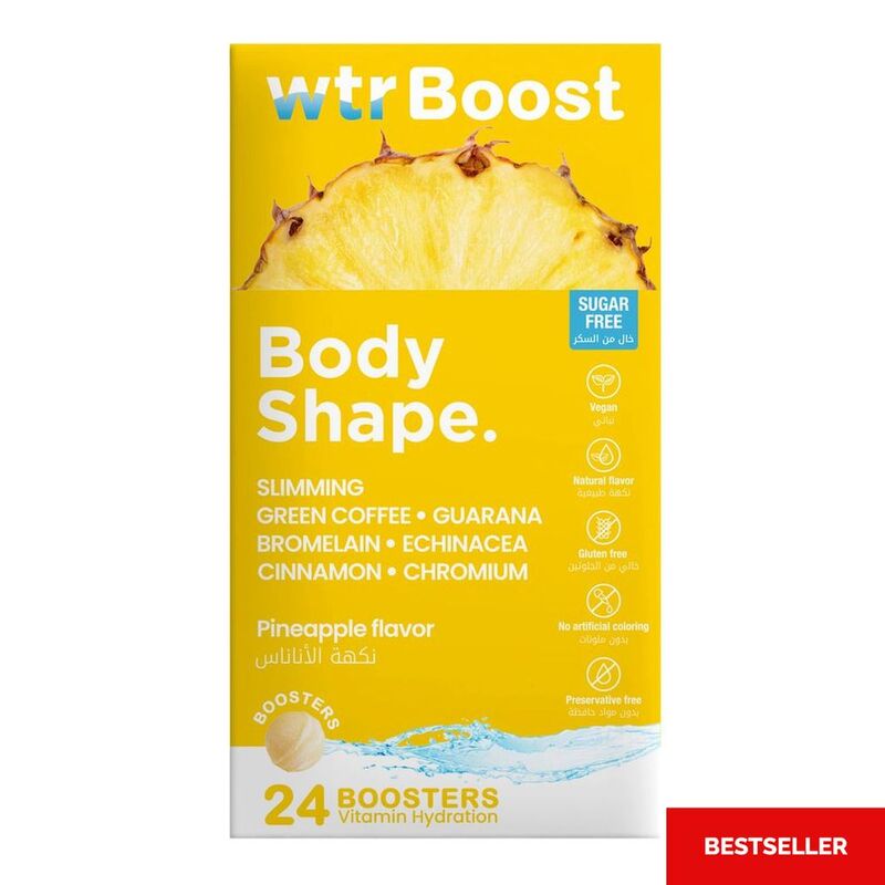 WTR Boost Hydration Tablets - Body Shape (24 Tablets) WTR Boost Hydration Tablets - Body Shape (24 Tablets)