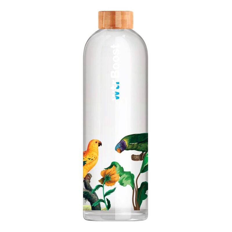WTR Boost Tropical - Borosilicate Glass Bottle 600ml WTR Boost Tropical - Borosilicate Glass Bottle 600ml