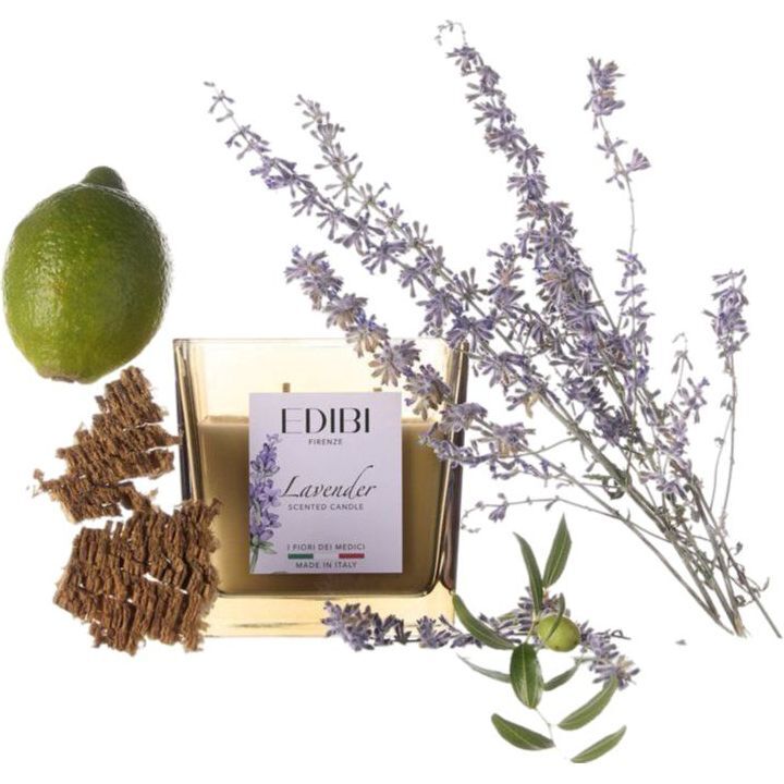 Edibi Firenze Lavender Square Candle 350g