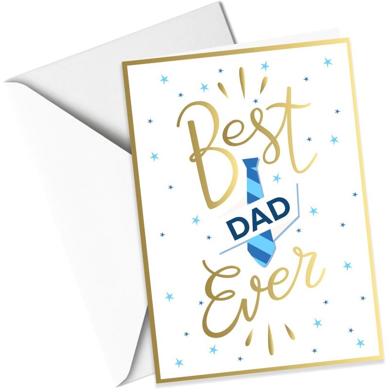 Share the Love Best Dad Ever Greeting Card (14.85 x 21 cm) Share the Love Best Dad Ever Greeting Card (14.85 x 21 cm)