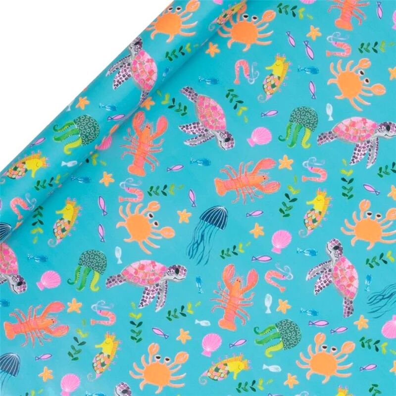 Glick Under the Sea Wrapping Paper Roll (200 x 70 cm) Glick Under the Sea Wrapping Paper Roll (200 x 70 cm)