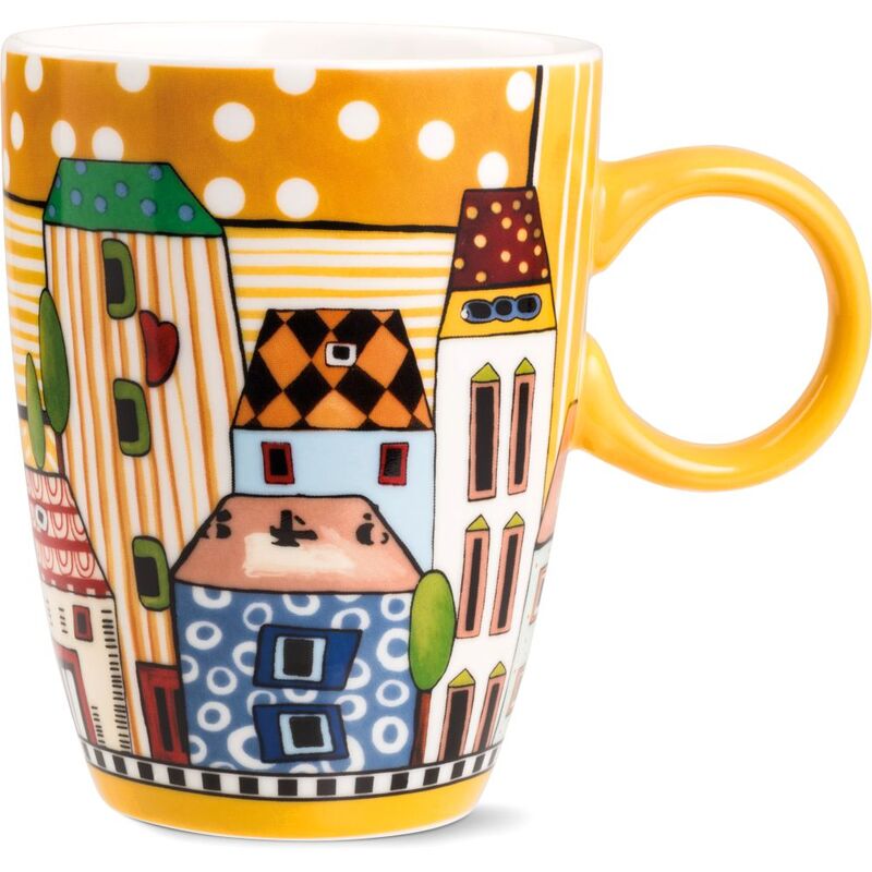 Egan Mug Paese Mio Yellow 430 ml