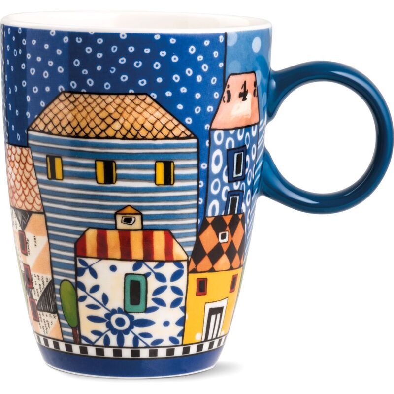Egan Mug Paese Mio Blue 430 ml