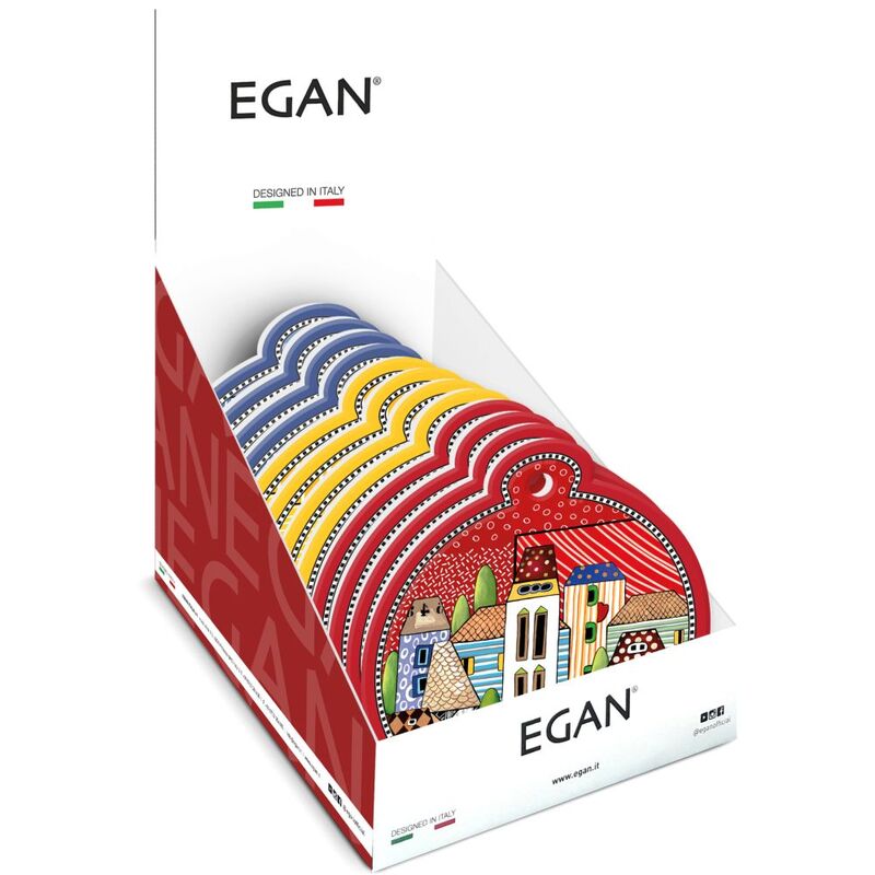 Egan Trivets Mixed Colors Paese Mio + Expo (Set of 12) Egan Trivets Mixed Colors Paese Mio + Expo (Set of 12)