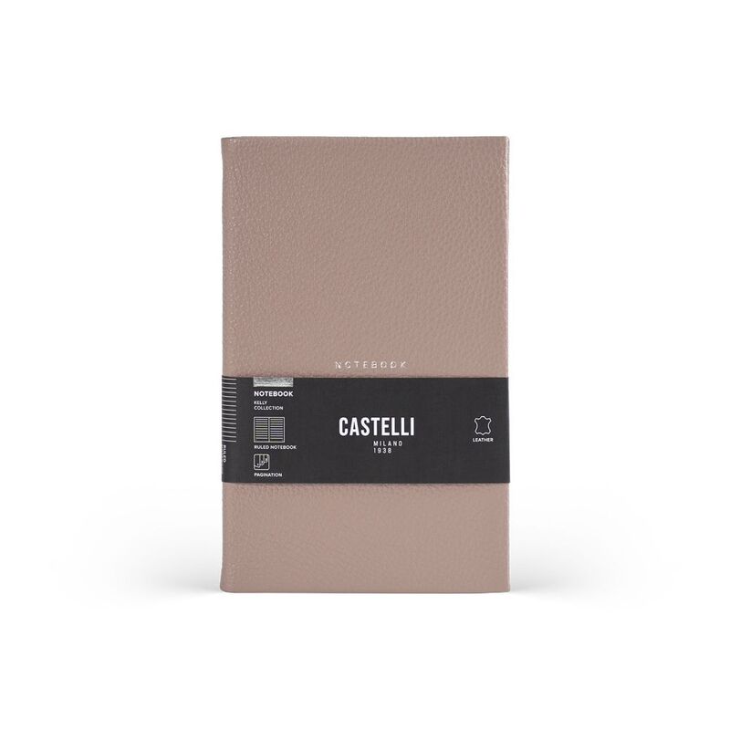 Castelli Notebook Large Ruled Kelly Antique Pink (19 x 25 cm) Castelli Notebook Large Ruled Kelly Antique Pink (19 x 25 cm)