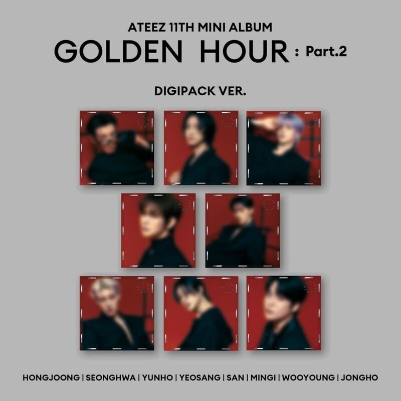 Golden Hour Part.2 (Digipack Ver.) (Assortment  Includes 1)|Ateez