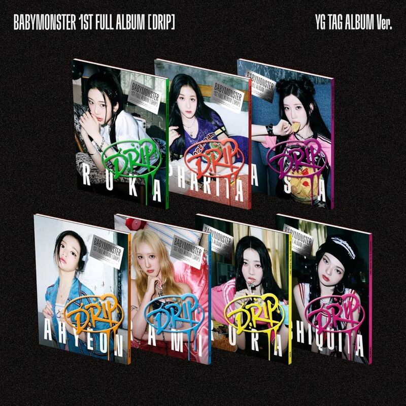 Drip (Yg Tag Ver.) (Assortment  Includes 1)|Babymonster Drip (Yg Tag Ver.) (Assortment  Includes 1)|Babymonster