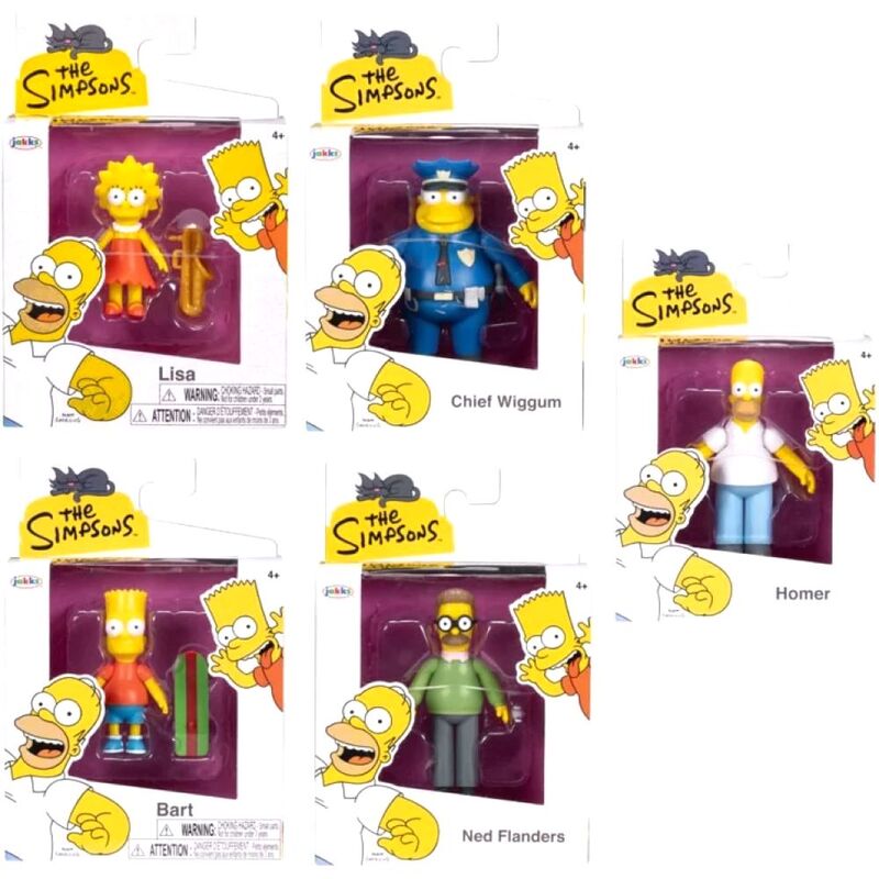 Jakks Pacific The Simpsons Wave 1 2.5-Inch Figure (Assortment - Includes 1) Jakks Pacific The Simpsons Wave 1 2.5-Inch Figure (Assortment - Includes 1)