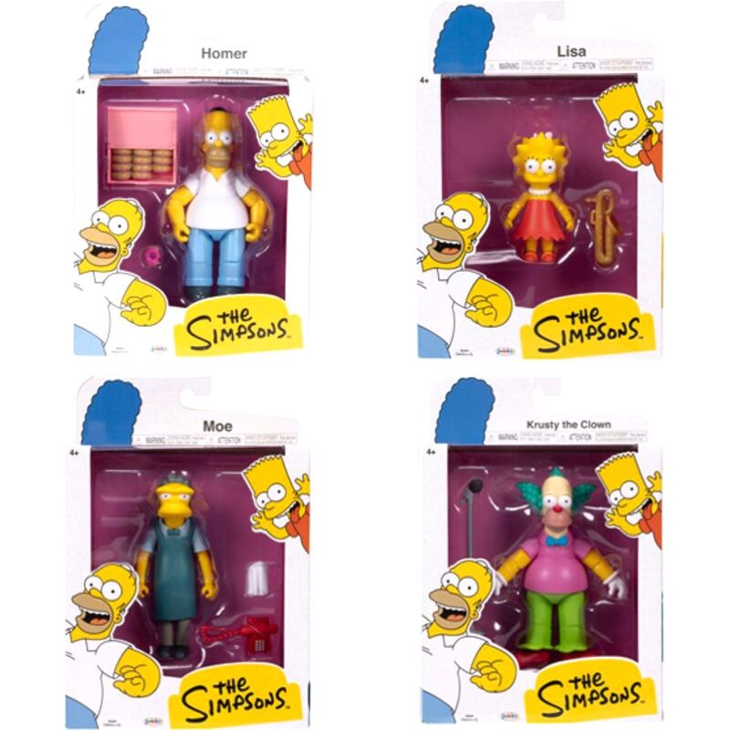 Jakks Pacific The Simpsons Wave 1 5-Inch Figure (Assortment - Includes 1) Jakks Pacific The Simpsons Wave 1 5-Inch Figure (Assortment - Includes 1)