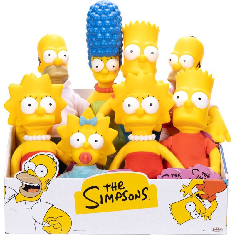 Jakks Pacific The Simpsons Wave 1 Plush (Assortment - Includes 1) Jakks Pacific The Simpsons Wave 1 Plush (Assortment - Includes 1)