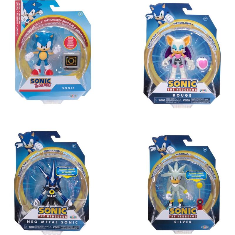 Jakks Pacific Sonic The Hedgehog Wave 17 4-Inch Figure (Assortment - Includes 1) Jakks Pacific Sonic The Hedgehog Wave 17 4-Inch Figure (Assortment - Includes 1)