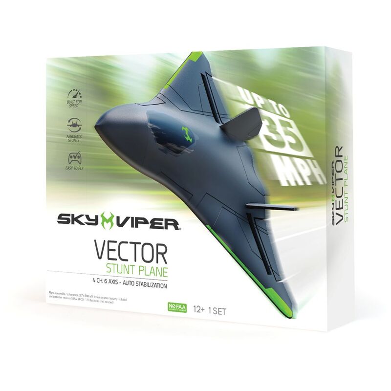 Skyrocket Sky Viper Vector Stunt Plane Remote Control Skyrocket Sky Viper Vector Stunt Plane Remote Control