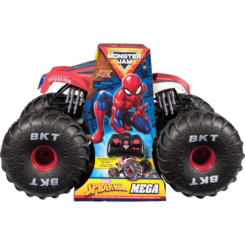 Spin Master Monster Jam RC Mega Spider-Man Remote Control Truck