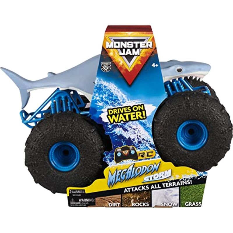 Spin Master Monster Jam RC Mega Megalodon Storm Remote Control Truck Spin Master Monster Jam RC Mega Megalodon Storm Remote Control Truck