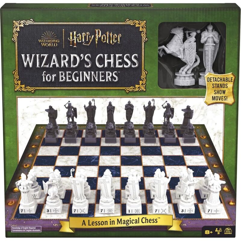Spin Master Wizard Worlding Harry Potter Wizards Chess For Beginners Chess Set