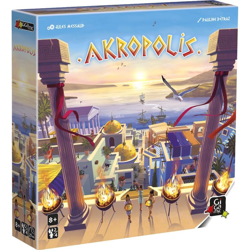 Gigamic Neurons Akropolis Board Game Gigamic Neurons Akropolis Board Game