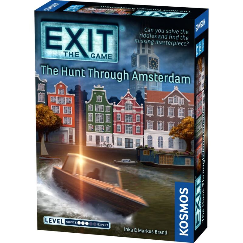 Kosmos Games Exit: The Hunt Through Amsterdam Board Game Kosmos Games Exit: The Hunt Through Amsterdam Board Game