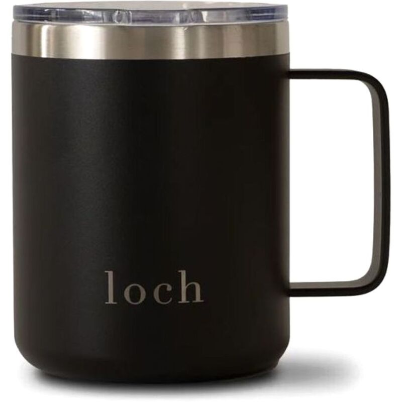 Loch Mug With Handle Black 350Ml (12Oz)