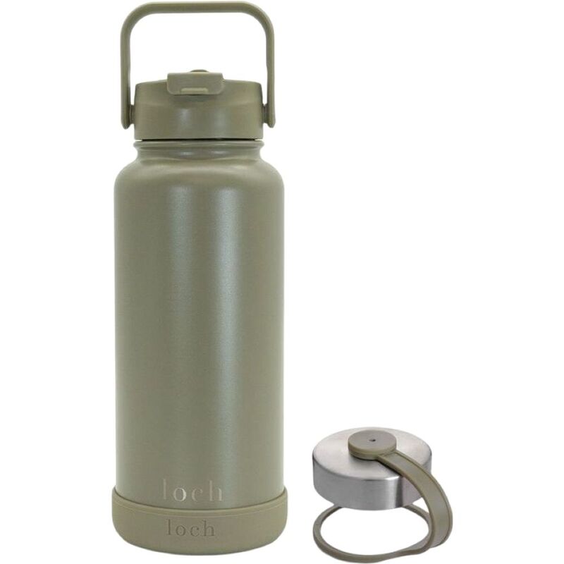 Loch Water Bottle Sage Green 900ml (32 Oz)