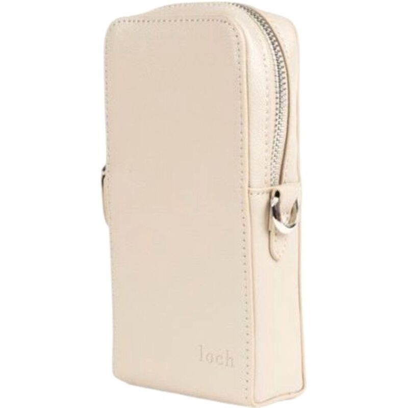 Loch Vegan Leather Pouch Clay | Silver Detailing Loch Vegan Leather Pouch Clay | Silver Detailing