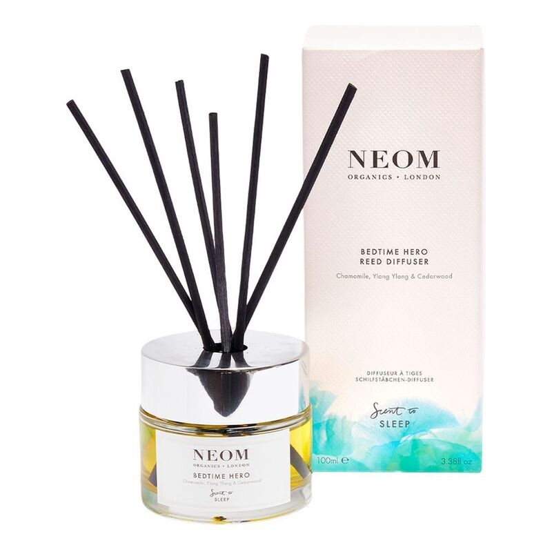 Neom Organics Bedtime Hero Reed Diffuser (100ml) - Chamomile / Ylang Ylang / Cedarwood