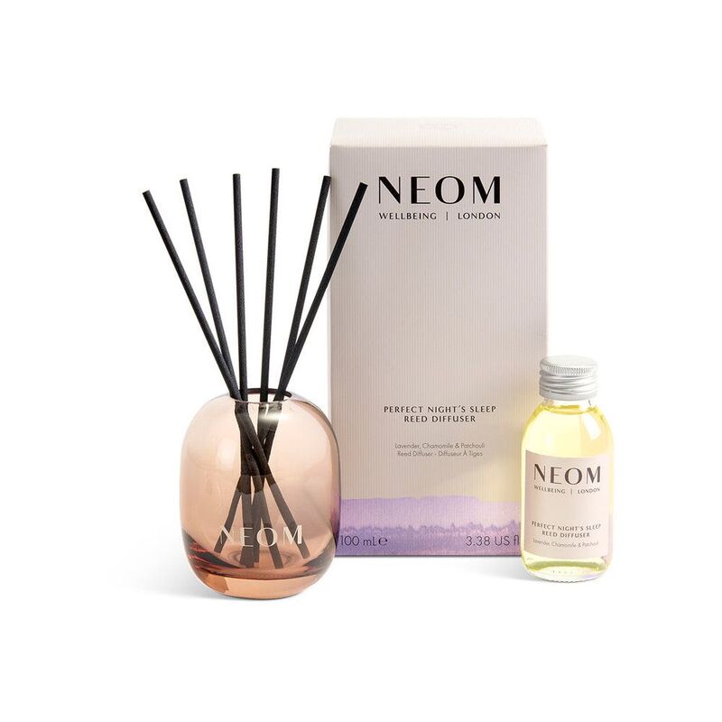 Neom Wellbeing Perfect Night's Sleep Reed Diffuser (100ml) - English Lavender / Sweet Basil / Jasmine Neom Wellbeing Perfect Night's Sleep Reed Diffuser (100ml) - English Lavender / Sweet Basil / Jasmine