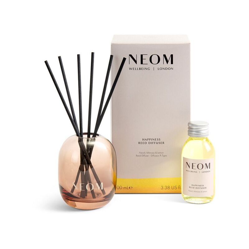 Neom Wellbeing Happiness Reed Diffuser (100ml) - Neroli / Momosa / Lemon