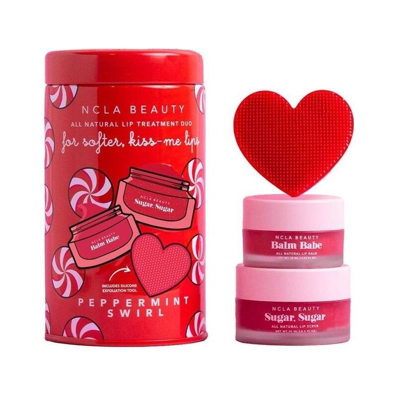 NCLA Beauty Peppermint Swirl Lip Treatment Set