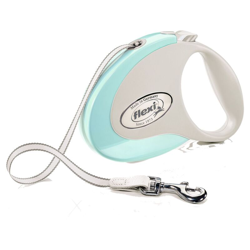 Flexi Style M Tape Cat/Dog Leash 5M - Mint Flexi Style M Tape Cat/Dog Leash 5M - Mint