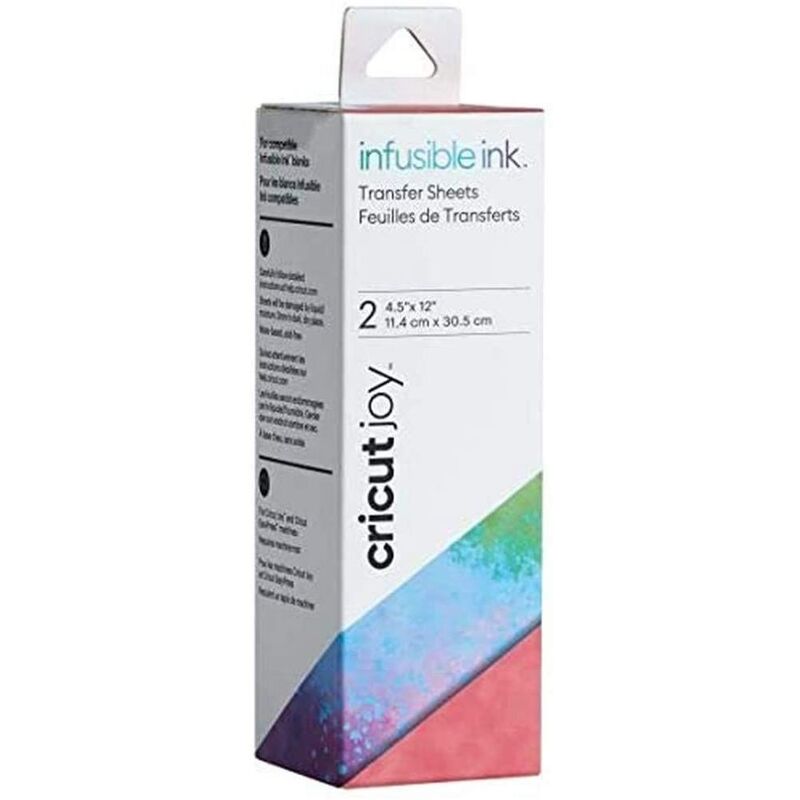 Cricut Joy Infusible Ink Transfer Sheets (11.4 x 30.5cm) (Pack of 2) - Watercolour Splash