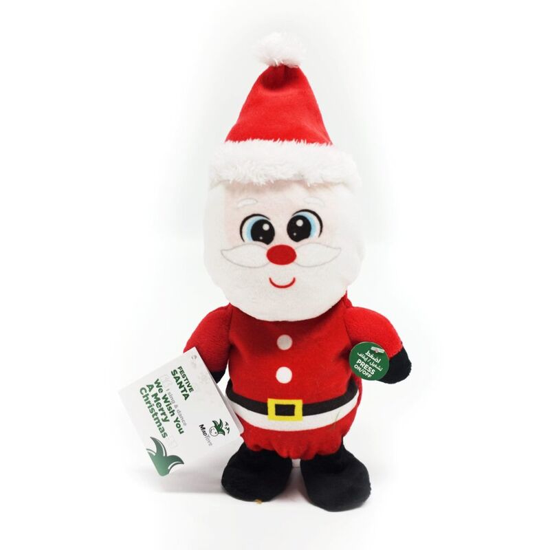 Mad Toys Santa Walk and Sing Christmas Plush Mad Toys Santa Walk and Sing Christmas Plush