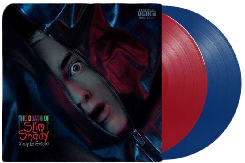 The Death of Slim Shady (Red & Blue Colored Vinyl) (2 Discs) | Eminem