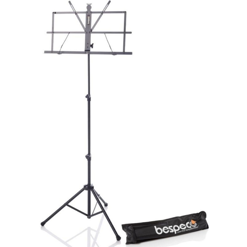 Bespeco BP01X Foldable Music Stand With Carry Bag - Black