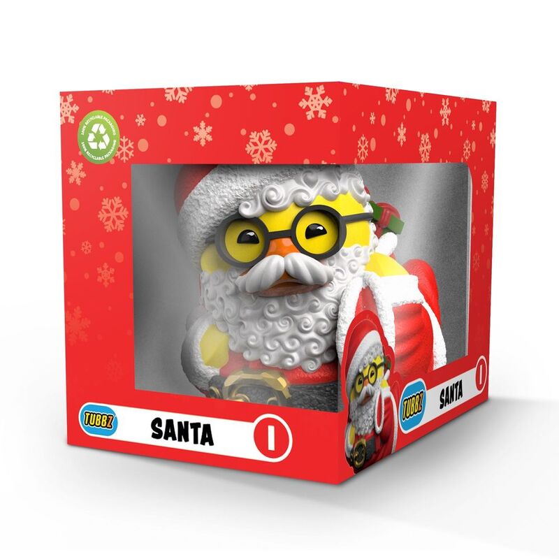 Tubbz Santa Claus Boxed Edition 3.54-Inch Collectible Rubber Duck Tubbz Santa Claus Boxed Edition 3.54-Inch Collectible Rubber Duck
