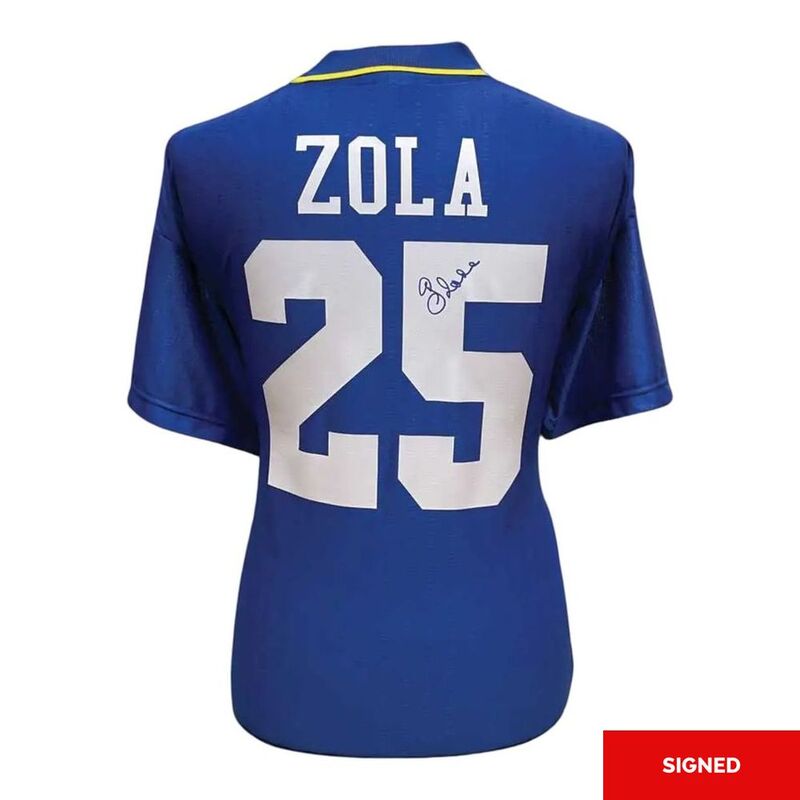 The Bootroom Collection Gianfranco Zola Signed 1997 Fa Final Cup Chelsea Shirt (Boxed) The Bootroom Collection Gianfranco Zola Signed 1997 Fa Final Cup Chelsea Shirt (Boxed)