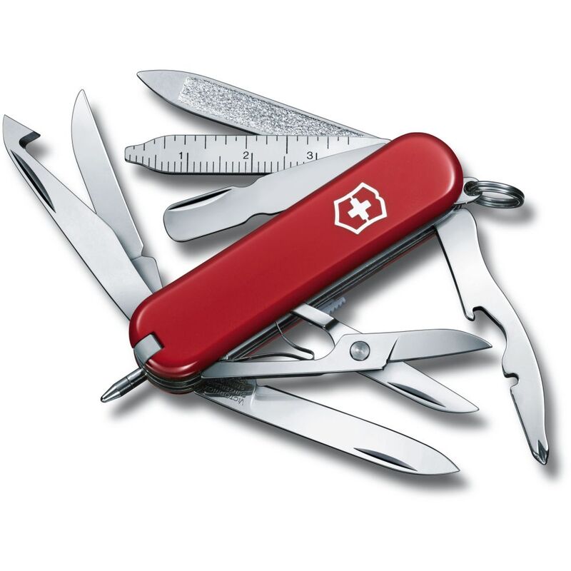 Victorinox - Mini Champ 58mm Pocket Knife - Red