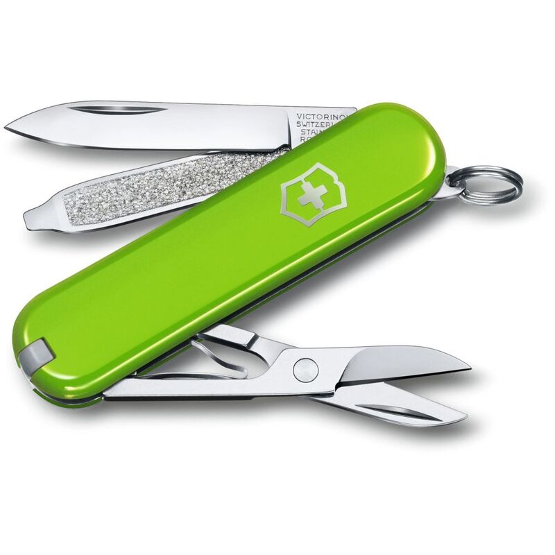 Victorinox - Classic SD 58mm Pocket Knife - Smashed Avocado Victorinox - Classic SD 58mm Pocket Knife - Smashed Avocado