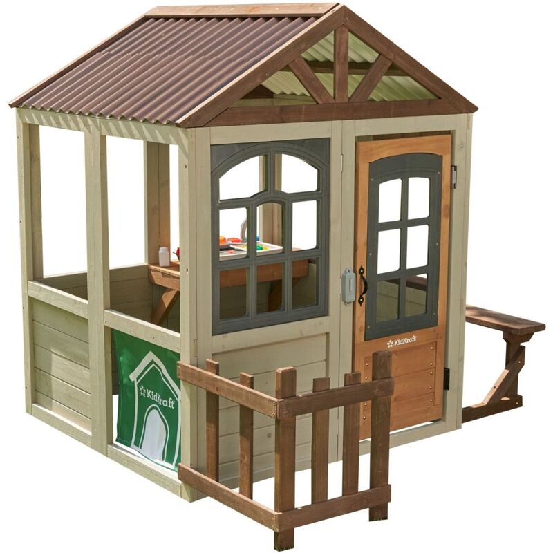 Kidkraft Pioneer Cottage Outdoor Playhouse