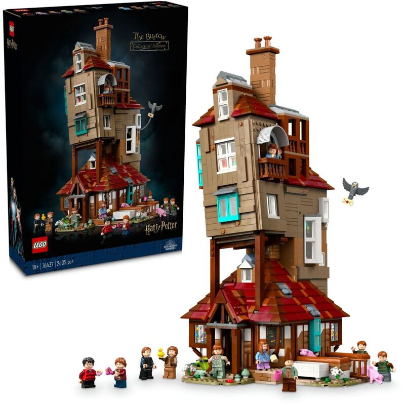 LEGO Harry Potter The Burrow - Collectors's Edition 76437 (2405 Pieces) LEGO Harry Potter The Burrow - Collectors's Edition 76437 (2405 Pieces)
