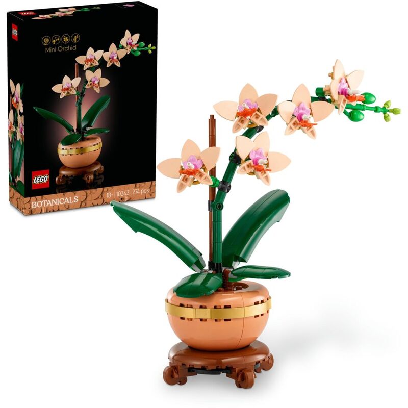 LEGO Botanicals Mini Orchid 10343 (274 Pieces) LEGO Botanicals Mini Orchid 10343 (274 Pieces)
