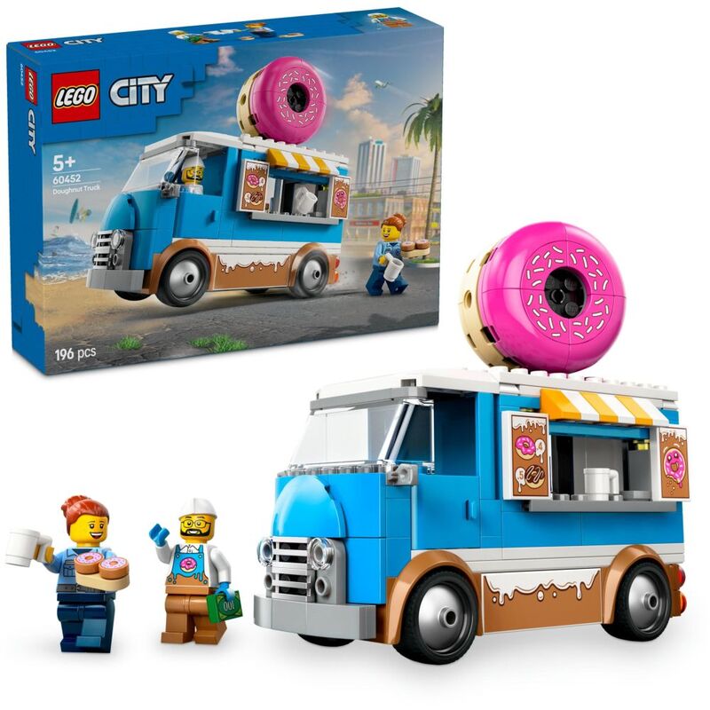 LEGO City Donut Truck 60452 (196 Pieces)