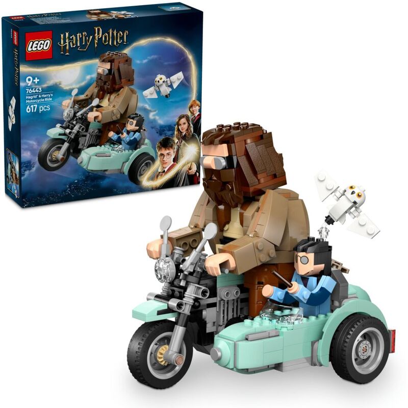 LEGO Harry Potter Hagrid And Harry'S Motorcycle Ride 76443 (617 Pieces) LEGO Harry Potter Hagrid And Harry'S Motorcycle Ride 76443 (617 Pieces)