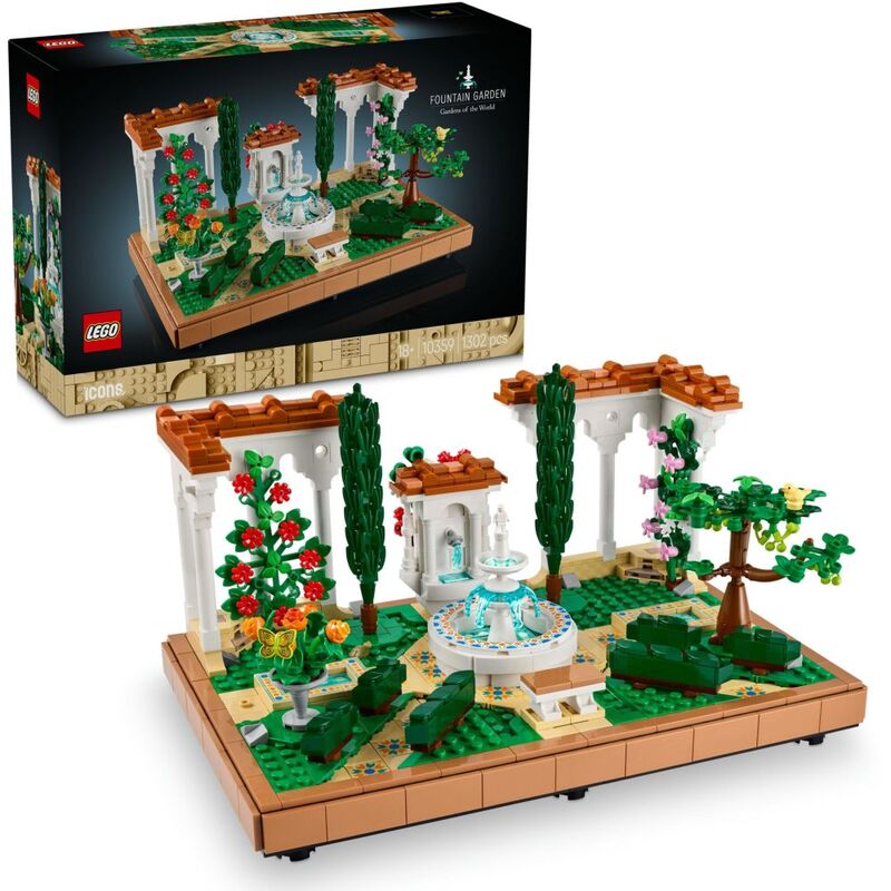 LEGO ICONS Fountain Garden Gardens Of The World 10359 (1302 Pieces) LEGO ICONS Fountain Garden Gardens Of The World 10359 (1302 Pieces)