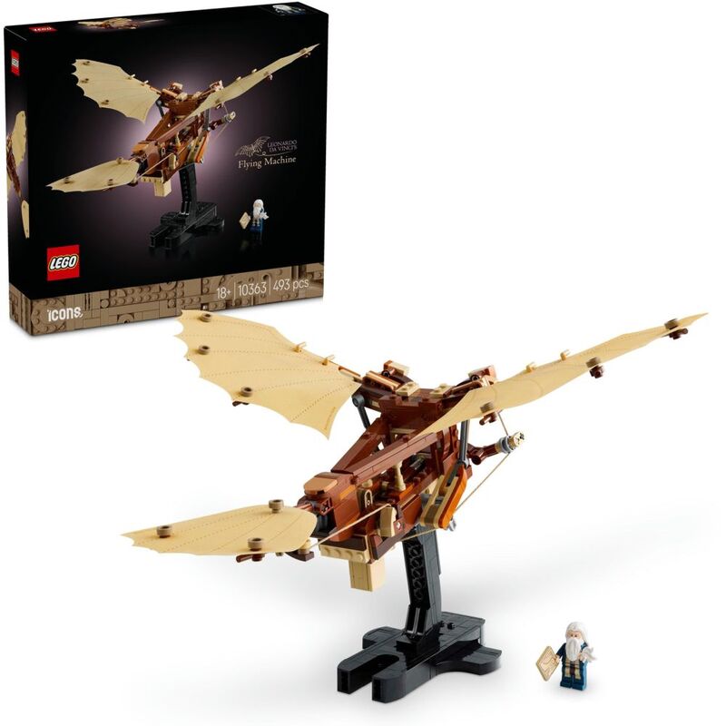 LEGO ICONS Leonardo Da Vinci'S Flying Machine 10363 (493 Pieces) LEGO ICONS Leonardo Da Vinci'S Flying Machine 10363 (493 Pieces)