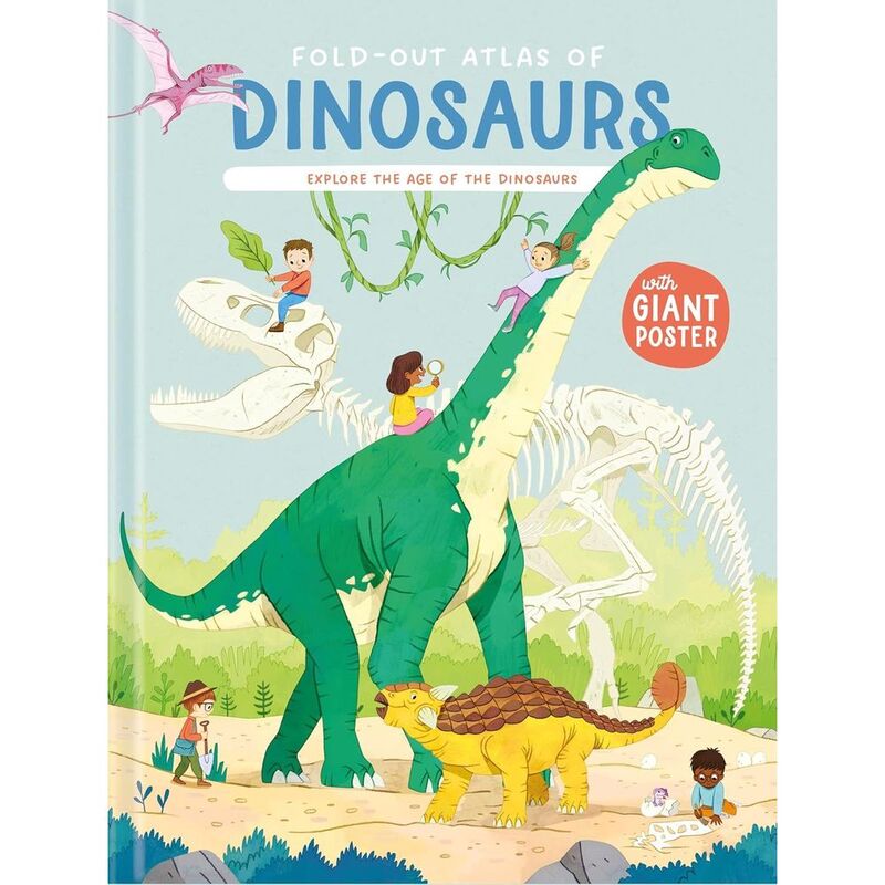 Dinosaurs - Fold-Our-Atlas Of | Yoyo Books Dinosaurs - Fold-Our-Atlas Of | Yoyo Books
