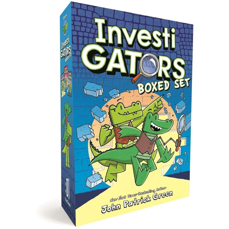 Investigators Boxed Set - Investigators - Take The Plunge - & Off The Hook | John Patrick Green Investigators Boxed Set - Investigators - Take The Plunge - & Off The Hook | John Patrick Green