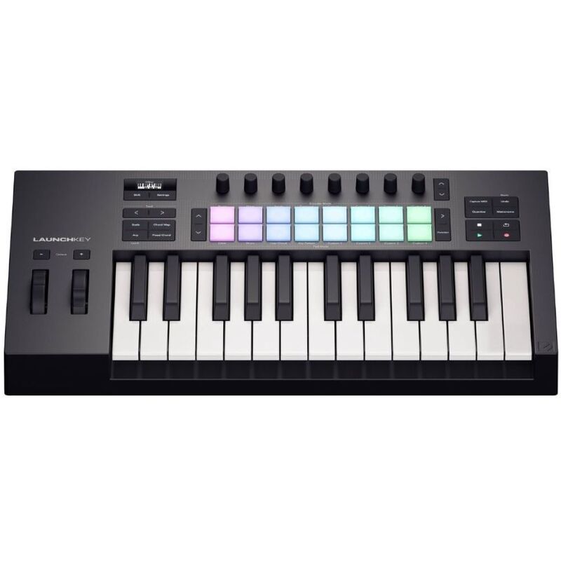 Novation Launchkey 25 MK4 25-Key USB MIDI Keyboard - Black Novation Launchkey 25 MK4 25-Key USB MIDI Keyboard - Black
