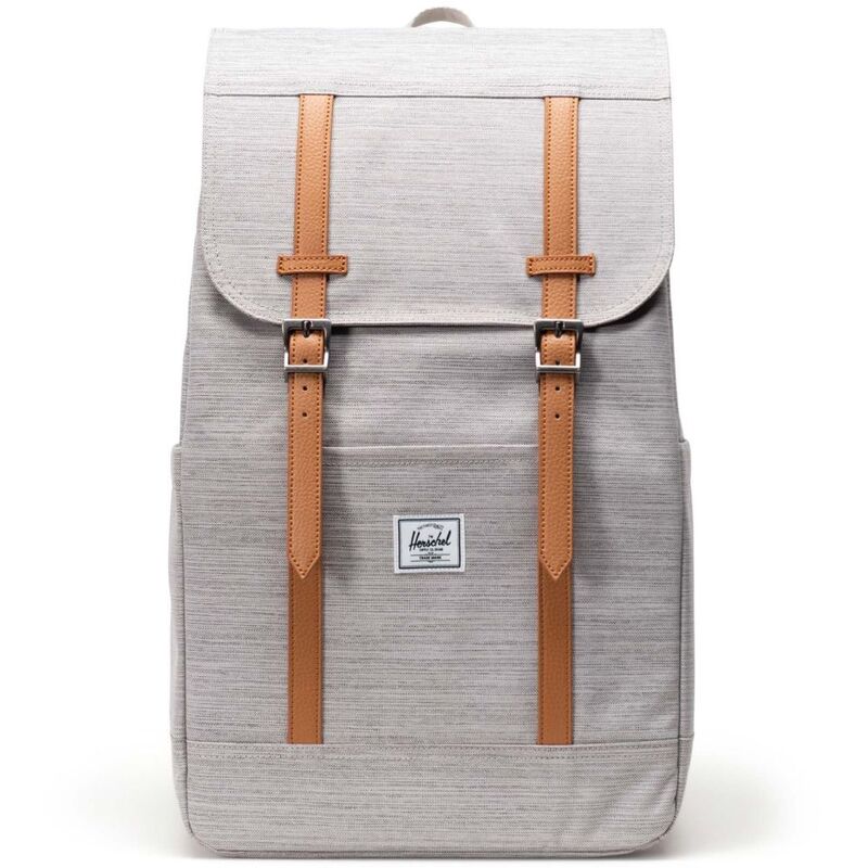 Herschel Retreat Backpack - Light Grey Crosshatch